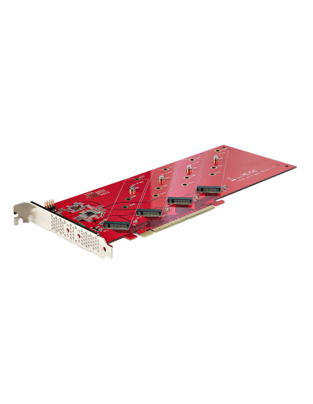 StarTech.com QUAD-M2-PCIE-CARD-B tarjeta y adaptador de interfaz