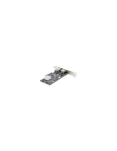 StarTech.com Tarjeta PCI Express de Red Ethernet 2 Puertos NBASE-T