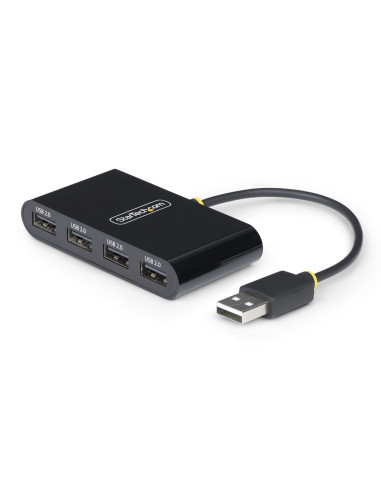 StarTech.com Hub USB 2.0 de 4 Puertos - Ladrón USB Alimentado por el