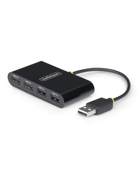 StarTech.com Hub USB 2.0 de 4 Puertos - Ladrón USB Alimentado por el