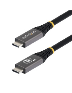 StarTech.com Cable USB4 1,5m - Cable USB-C Certificado USB-IF -
