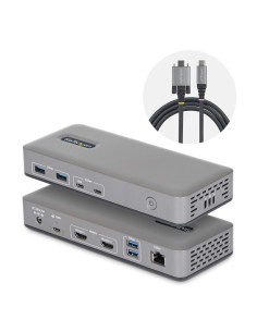 StarTech.com Docking Station USB-C de 2 Monitores HDMI - 4K 60Hz -