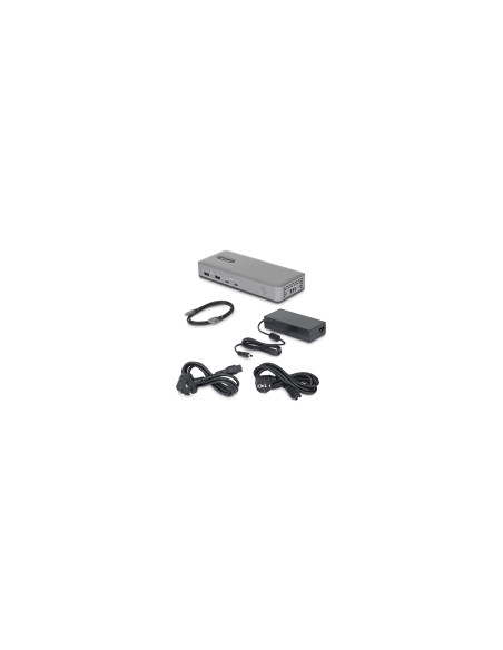 StarTech.com Docking Station USB-C de 2 Monitores DisplayPort - 4K