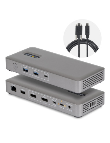 StarTech.com Docking Station USB4 USB-C Universal sin Controladores
