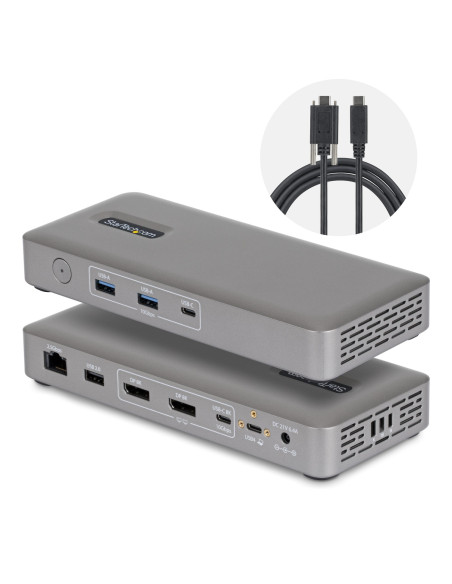 StarTech.com Docking Station USB4 USB-C Universal sin Controladores