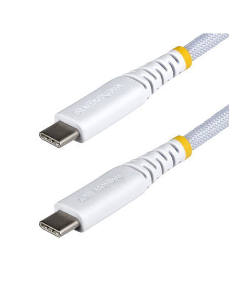 StarTech.com Cable de Carga USB-C Trenzado de 1m - Cable Cargador USB