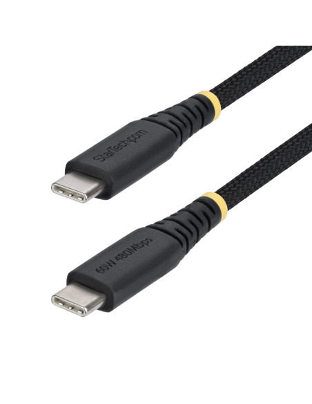 StarTech.com Cable de Carga USB-C Trenzado de 3m - Cable Cargador USB