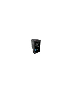 Lexmark 74C2HCE cartucho de tóner 1 pieza(s) Original Cian