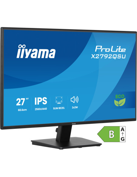iiyama ProLite X2792QSU-B1 pantalla para PC 68,6 cm (27") 2560 x 1440