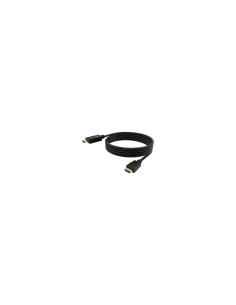 Vision TC 2MDPHDMI8K/BL adaptador de cable de vídeo 2 m DisplayPort HDMI Negro 2