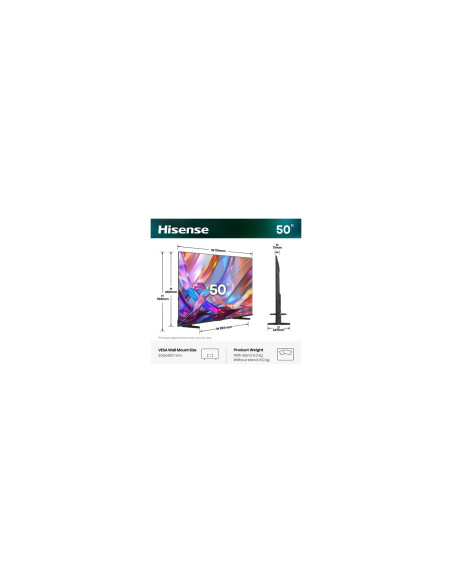 Hisense 50Q7S 127 cm (50") 4K Ultra HD Smart TV Wifi Negro