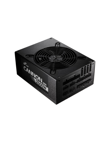 FSP CANNON PRO 2500W Unidad de fuente de alimentación ATX ATX3.1 Negro