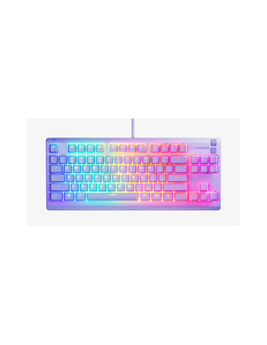 Steelseries Apex 3 TKL - US teclado Juego USB Inglés de EE. UU. Lavanda