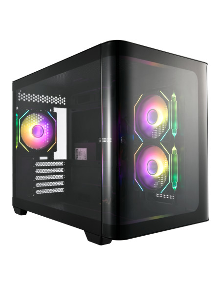 FSP S380-BA Carcasa Mini Tower mITX, mATX Negro ARGB