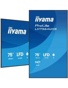 iiyama LH7564UHS-B1AG pantalla de señalización Pantalla plana para
