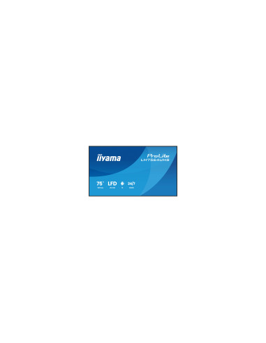iiyama LH7564UHS-B1AG pantalla de señalización Pantalla plana para