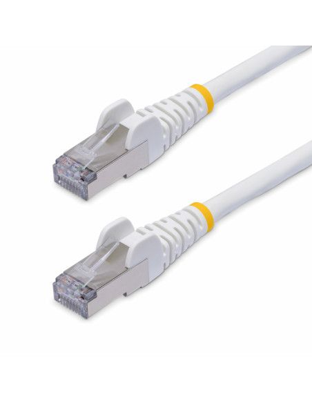 StarTech.com Cable de Red Ethernet CAT8 Blanco de 3m - Snagless - sin