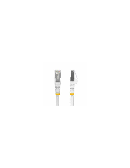 StarTech.com Cable de Red Ethernet CAT8 Blanco de 2m - Snagless - sin