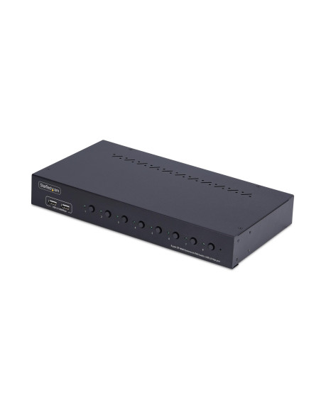 StarTech.com Switch KVM de 8 Puertos DisplayPort 4K 60Hz - Conmutador