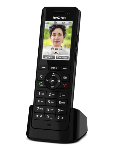 Fon FRITZ! X6 Teléfono DECT Identificador de llamadas Negro