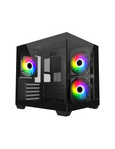 FSP S140-BA Carcasa Mini Tower mITX, mATX Negro ARGB