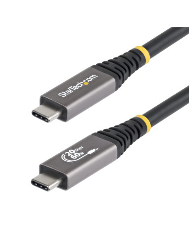 StarTech.com Cable USB4 3m - Cable USB-C Certificado USB-IF - 20Gbps