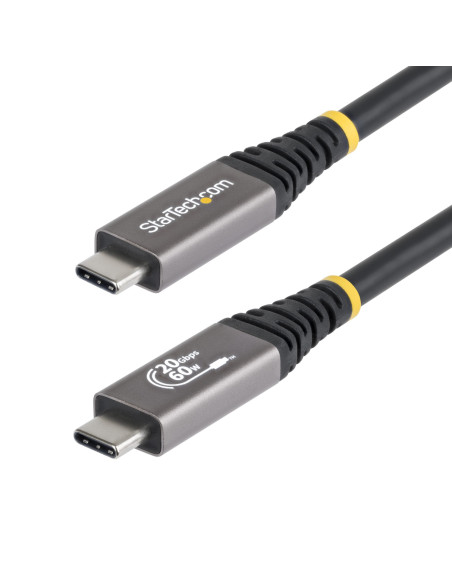 StarTech.com Cable USB4 3m - Cable USB-C Certificado USB-IF - 20Gbps
