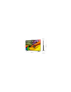 LG NANO 4K UHD AI 75NU850B6LA Televisor 190,5 cm (75") 4K Ultra HD 2