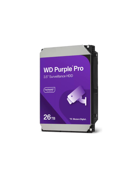 Western Digital Purple Pro WD240PURP disco duro interno 26 TB 7200 RPM 3.5" Serial ATA III