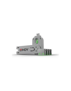 Lindy 40451 bloqueador de puerto Bloqueador de puerto + clave USB