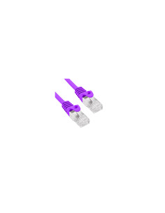 Phasak Cable de Red 100% Cu Cat.6 UTP Sólido Violeta 0.25 M 2