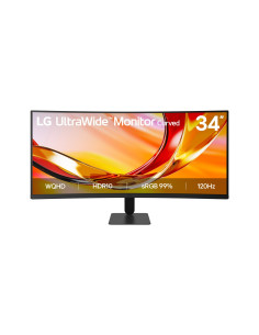LG 34U601B-B pantalla para PC 86,4 cm (34") 3440 x 1440 Pixeles Dual