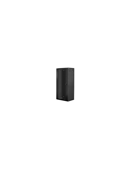 ARMARIO MURAL LANBERG 27U 19P 600X600X1304MM ACCESORIOS MONTAJE NEGRO WF01-6627-10B