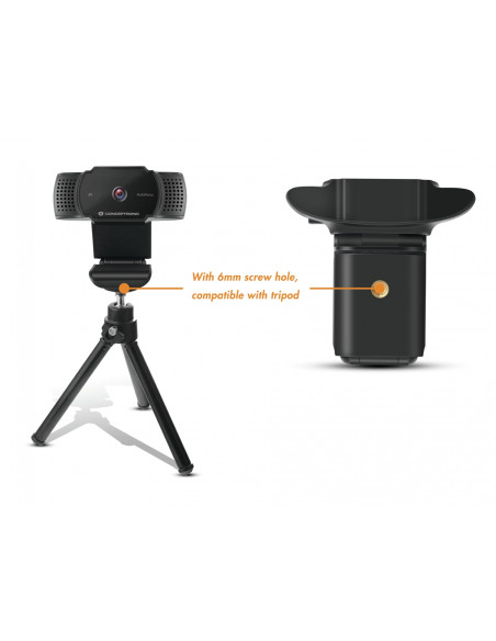 Conceptronic AMDIS02B Webcam 5mp 2592 x 1944 pixeles USB 2.0 negro