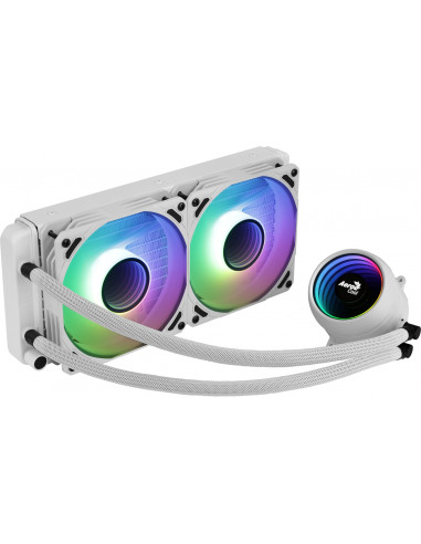 Aerocool Refrigeracion Liquida CPU 2xVentilador 12cm RGB TDP 400W