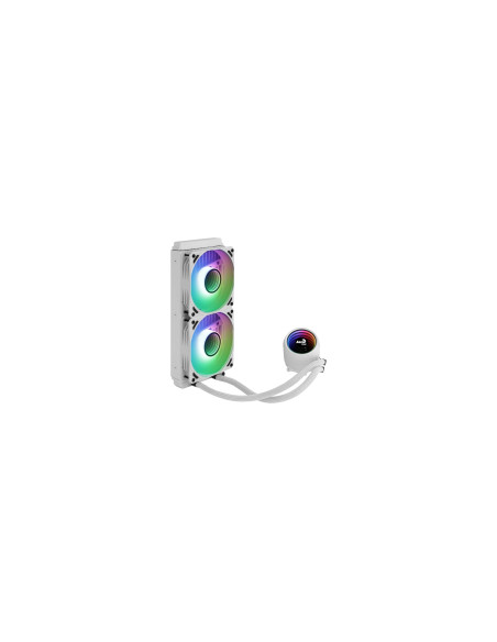 Aerocool Refrigeracion Liquida CPU 2xVentilador 12cm RGB TDP 400W