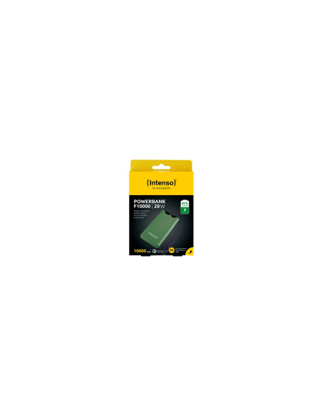 Intenso 7332037 batería externa Polímero de litio 10000 mAh Verde
