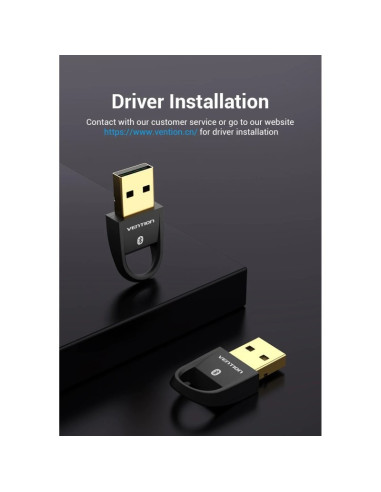 ADAPTADOR VENTION BLUETOOTH 5.0 USB