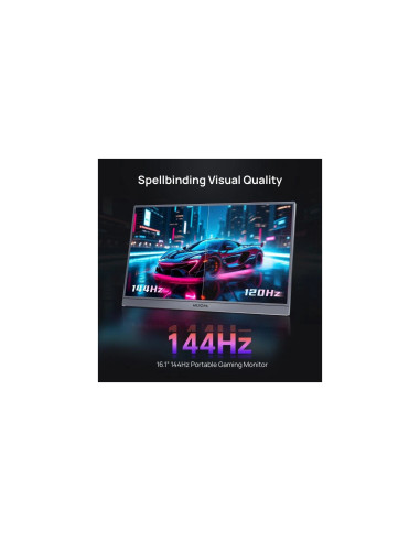 Arzopa Z1FC 16.1" FullHD 144Hz IPS Monitor Portátil con Funda
