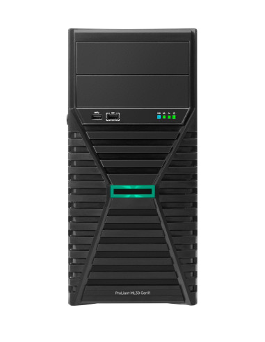 HPE ProLiant ML30 Gen11 6325P 3.5GHz 4c 1P 1x32GB-U 4LFF 2x960GB SSD 1x1000W PS EU Server
