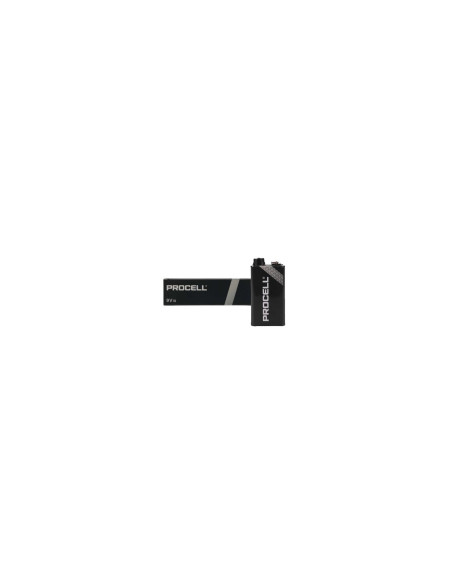 PACK 10 PILAS 9V DURACELL PROCELL ALCALINA 673MAH ID1604IPX10