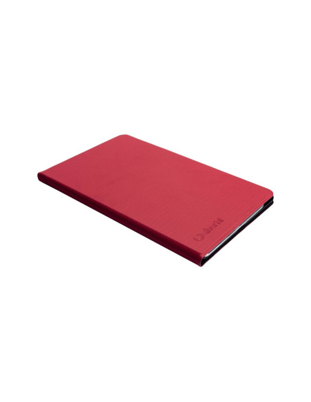 SilverHt Bookcase Wave Funda Tablet 10.5 para Samsung Galaxy TAB A8 Modelo SM-X200 SM-X205 Roja
