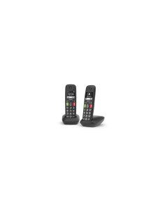 Gigaset E290 Duo Teléfono DECT/analógico Identificador de llamadas Negro 2