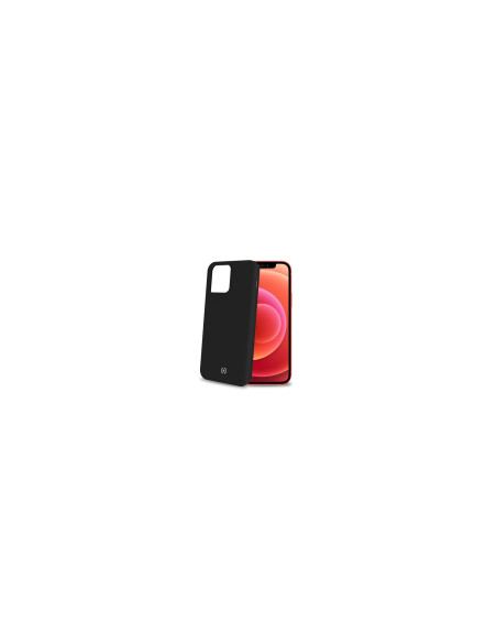 Celly Cromo funda para teléfono móvil 15,5 cm (6.1") Negro