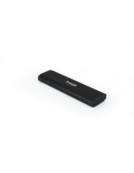 TooQ Shura Caja externa para unidad de estado sólido (SSD) Negro M.2