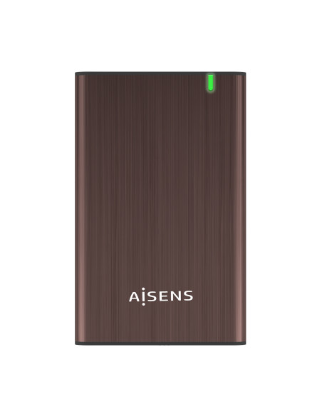 AISENS Caja Externa 2.5" ASE-2525BWN 9.5 mm SATA A USB 3.0/USB 3.1
