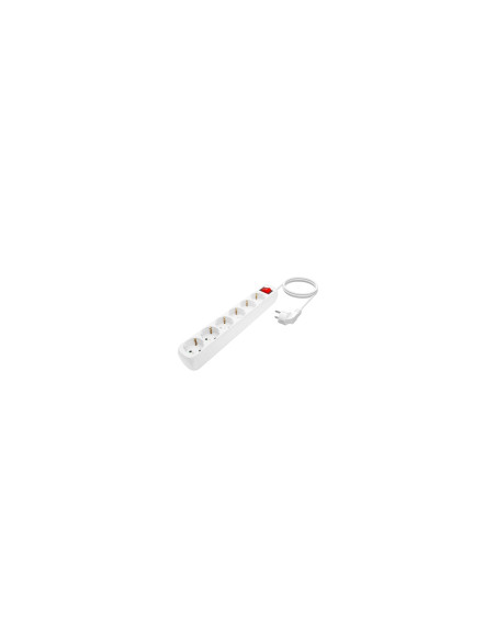 AISENS Base Multiple 6 Tomas Con Interruptor Con Cable 3x1.5mm2,