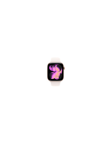Apple Watch Series 11 OLED 46 mm Digital 416 x 496 Pixeles Pantalla táctil Oro rosa Wifi GPS (satélite)