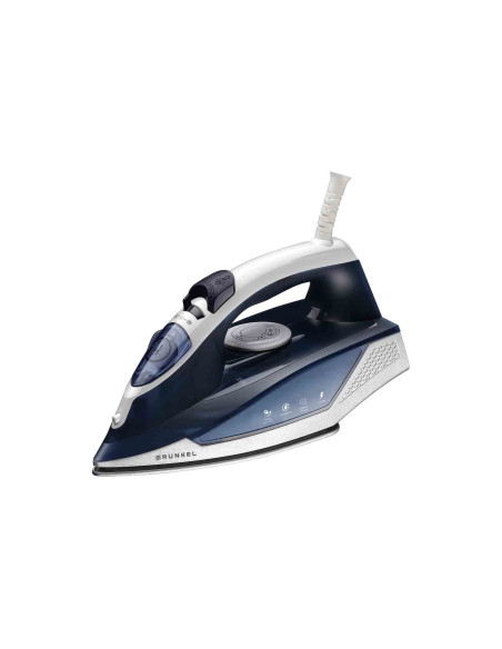 Grunkel PL-22NS plancha Plancha vapor-seco Suela de acero inoxidable 2200 W Azul