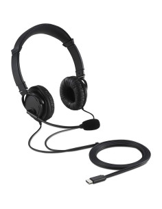 AURICULARES + MICROFONO KENSINGTON K97457WW HI-FI USB-C BLACK